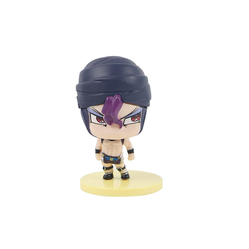 JoJo's Bizarre Adventure Doll Model Cartoon Q Version Twisted Egg Models Ornaments Anime Figures Pvc Model Toys