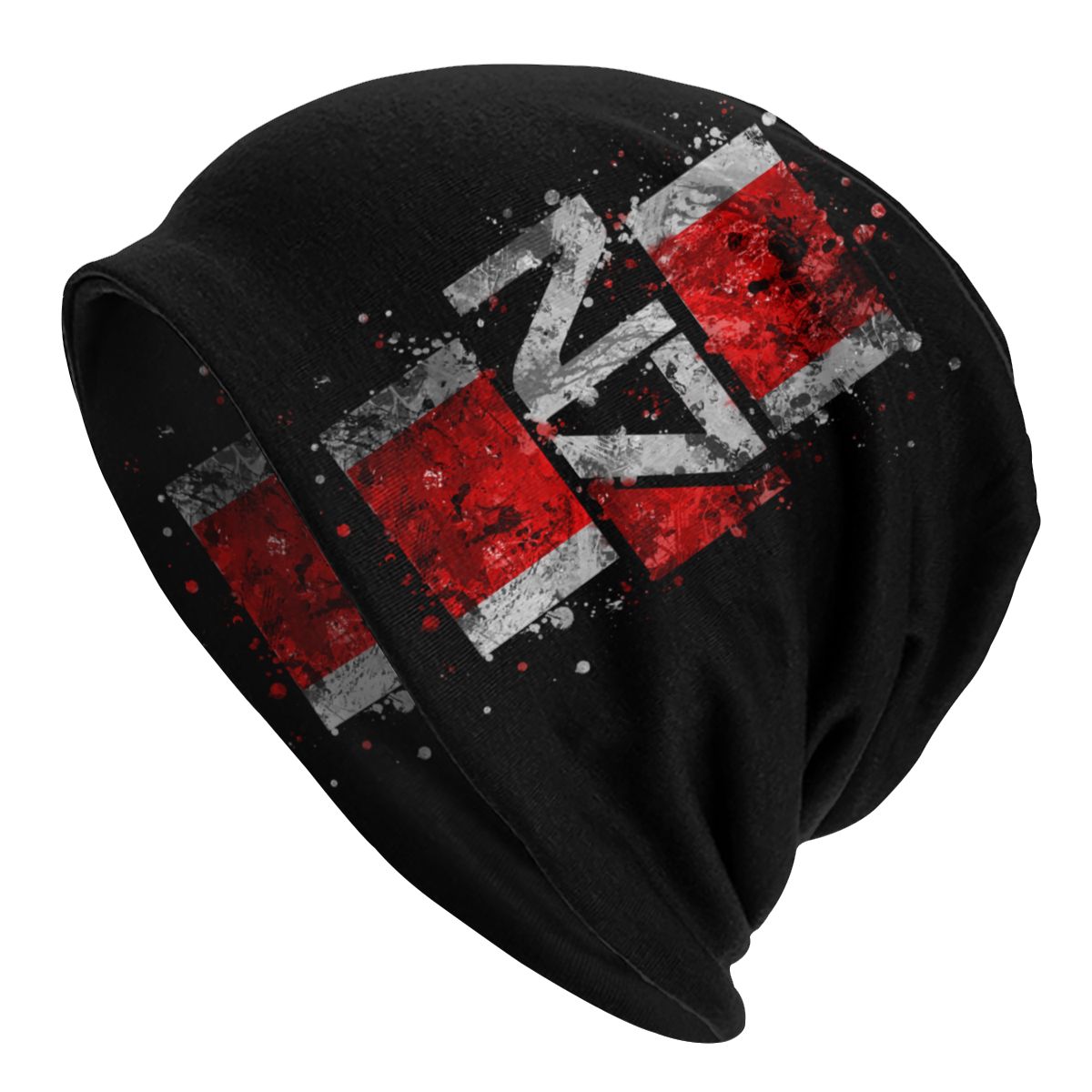 Video Game Mass Effect N7 Skullies Beanies Caps Men Women Unisex Hip Hop Winter Warm Knit Hat Alliance Military Bonnet Hats