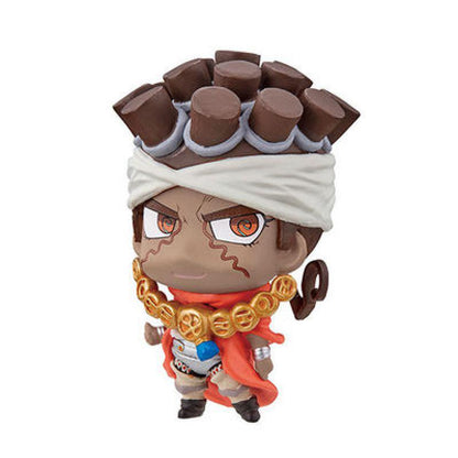 Kawaii Jojo's Bizarre Adventure Figures Q Version Muhammad Avdol Anime Figur Pvc Toy Model Hand Made Anime Dolls Toys Gifts