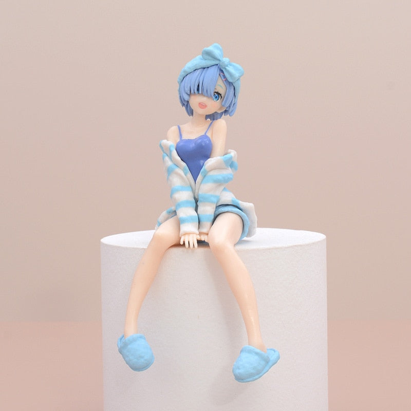 Action Figures Rem Anime Re: Zero In A Different World From Zero PVC Action Toy Rem Ram Action Figure Collectible Model Toys