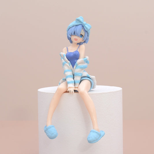 Action Figures Rem Anime Re: Zero In A Different World From Zero PVC Action Toy Rem Ram Action Figure Collectible Model Toys