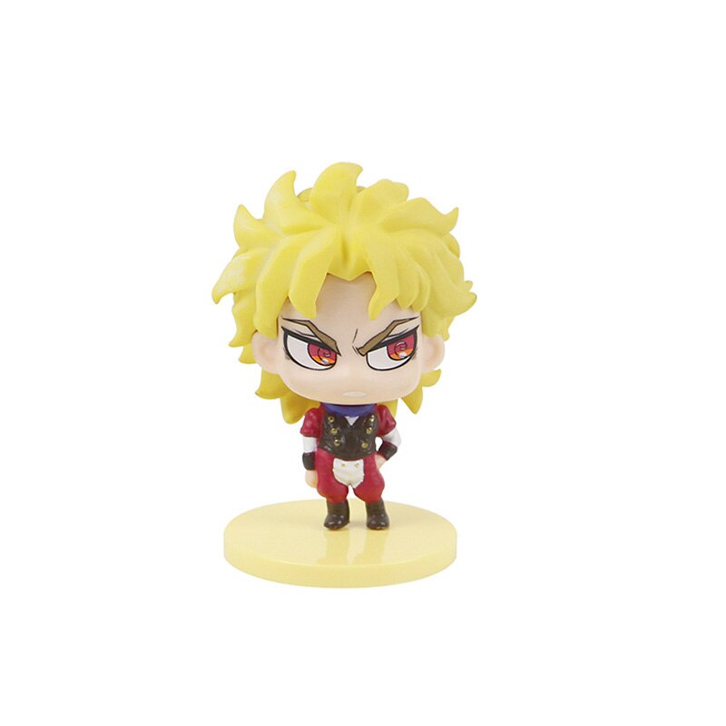 JoJo's Bizarre Adventure Doll Model Cartoon Q Version Twisted Egg Models Ornaments Anime Figures Pvc Model Toys