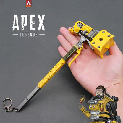 20pcs Apex Legends Heirloom Octane Game Keychain Weapon Butterfly Knife Biwon Blade Legacy Spear Kunai Raven Bite Model Kid Toys