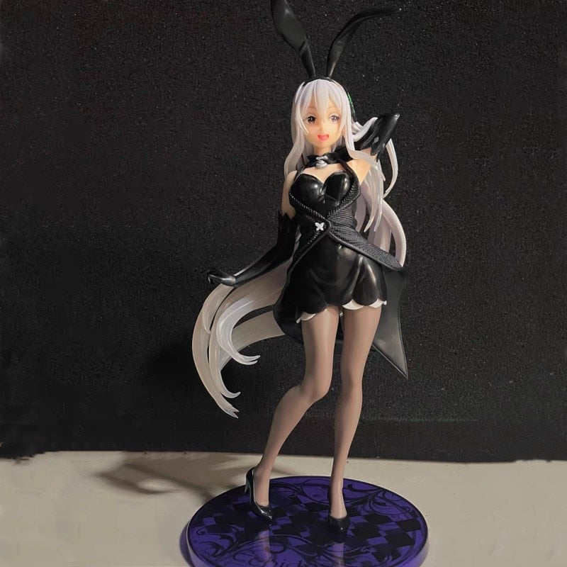 Anime Re: Zero Figure Echidna Model Dolls Figurines Bunny Girl Ornament Action Figure Cheongsam Collectible Children&#39;s Toys Gifts