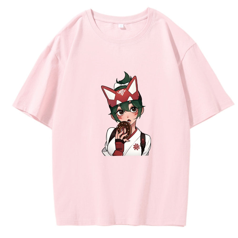 Anime Overwatch 2 T Shirts Manga T Shirt Graphic Kawaii Men/women T-Shirts Hip Hop Sweatshirt Summer T-shirt Cotton TShirt