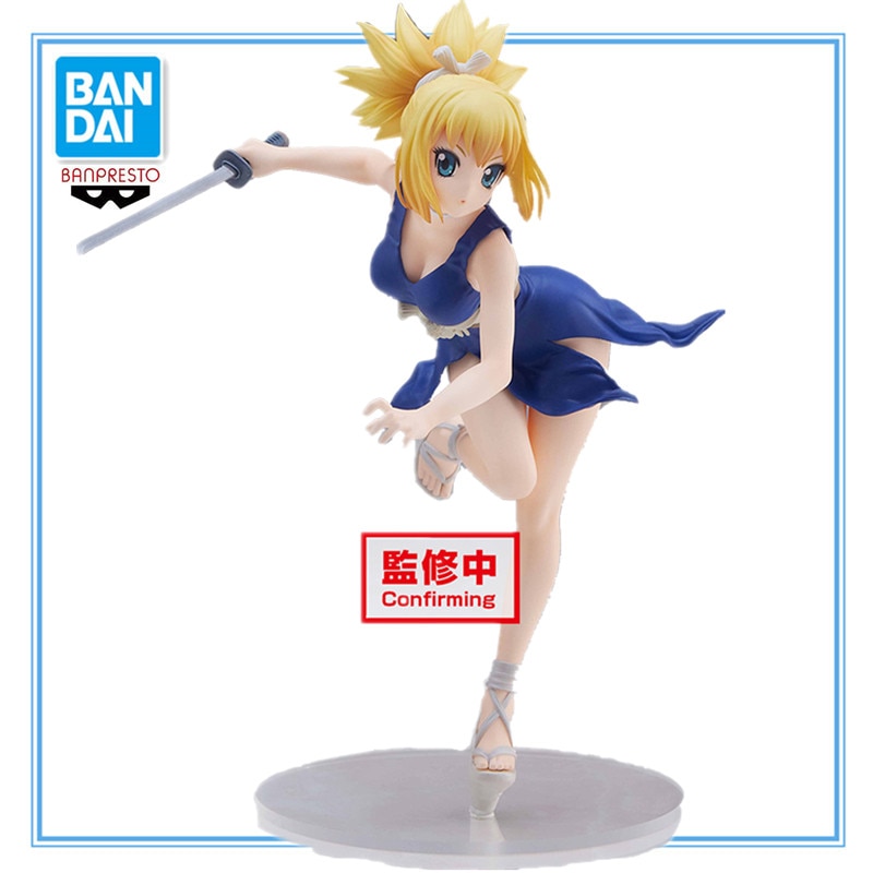 Original Genuine Banpresto Dr. Stone Figure Of Stone World 16cm Amber PVC Anime Action Figures Collection Model Toy Christmas