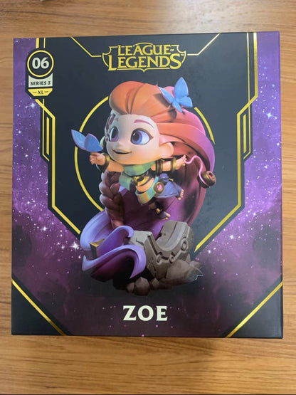 In Stock 100% Orginal All League of Legends Character Figures S12 Professional League Limited IG Teams Full Set ZOE K/DA LULU