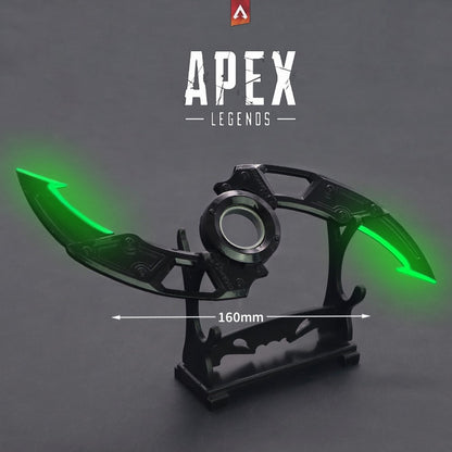 20pcs Apex Legends Heirloom Octane Game Keychain Weapon Butterfly Knife Biwon Blade Legacy Spear Kunai Raven Bite Model Kid Toys