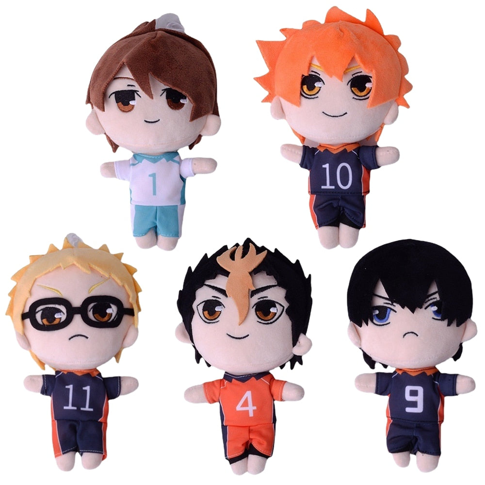 20cm Japanese Anime Haikyuu Plush Toys Oikawa Toru Sun Xiangyang Nishiya Yuu Toshio Kageyama Tsukishima Firefly Kids Xmas Gifts