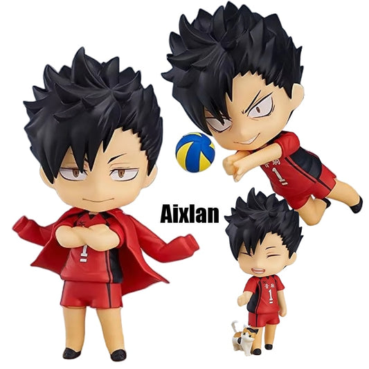 10CM Haikyuu Figure Kuroo Tetsurou PVC Action Figure Hinata Shoyo Tooru 489# 563# 461# 605# Anime Haikyuu Nekoma Model Figurine