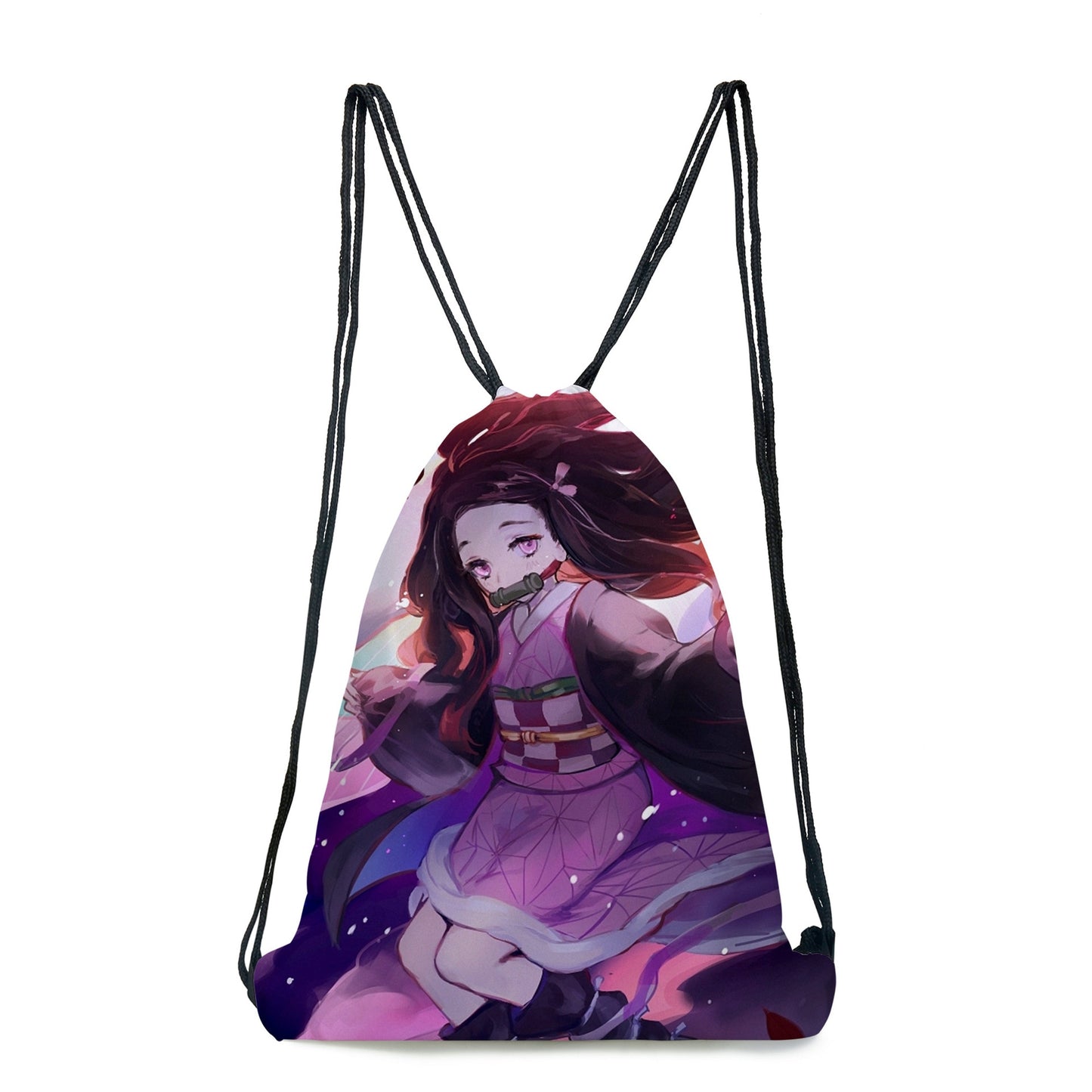 Japan Anime Kimetsu No Yaiba Demon Slayer Kamado Tanjirou Agatsuma Zenitsu Tomioka Giyuu Bunchy pocket Bag