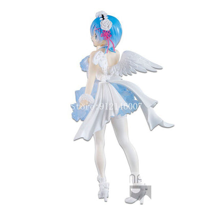 16cm Re: ZERO -Starting Life in Another World Anime Figure Angels Rem Demons Ram Action Figure Rem/Ram Figurine Model Doll Toys