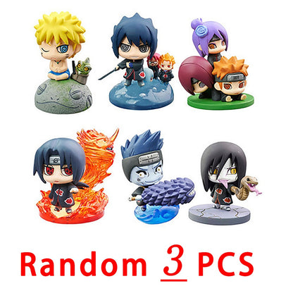 Naruto Shippuden Anime Model Figurine Sasuke Gaara POP Action Figure PVC Statue Collectible Toy  Decoration Doll Hand-made gifts