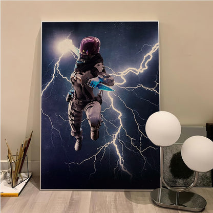 Apex Legends Game Anime Posters Kraft Paper Sticker DIY Room Bar Cafe Nordic Home Decor