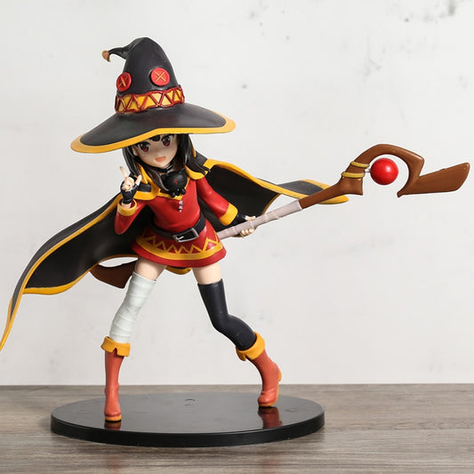 Konosuba! Legend of Crimson Megumin PVC Figure Model Toy Collection Doll