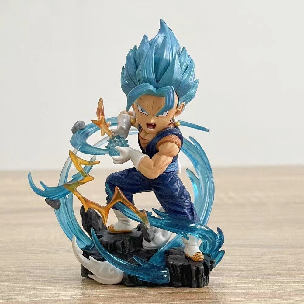 Dragon Ball Z Anime Figure Q Version Vegeta 11CM Action Figure Collection Figurine Model Toys For Children&#39;s Gifts