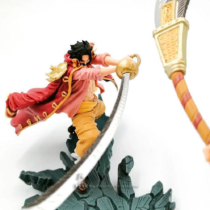 Anime One Piece Action Figure Edward Newgate Vs Gol D Roger Duel Collection Souvenirs Model Toy Birthday Gift For Boys Girls