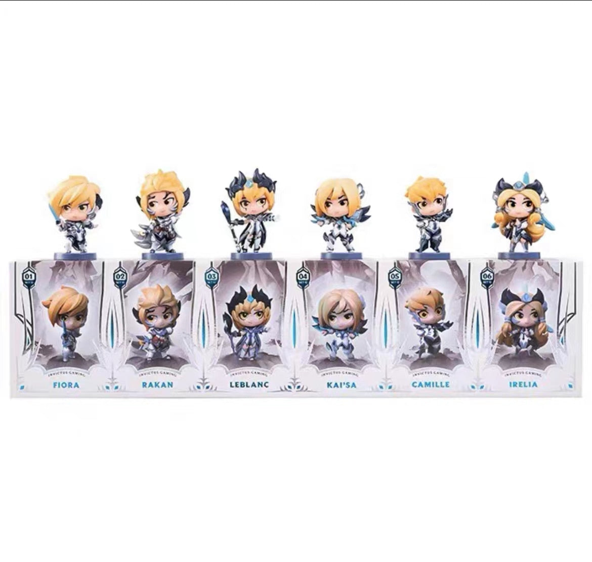 In Stock 100% Orginal All League of Legends Character Figures S12 Professional League Limited IG Teams Full Set ZOE K/DA LULU