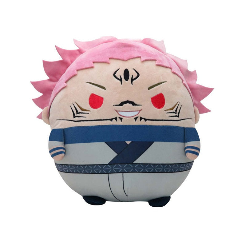 Jujutsu Kaisen Plush Toys Doll Cute Fat Type Yuji Gojo Kugisaki Megumi Nanami Sukuna Stuffed Toy Pendant Gifts 10cm