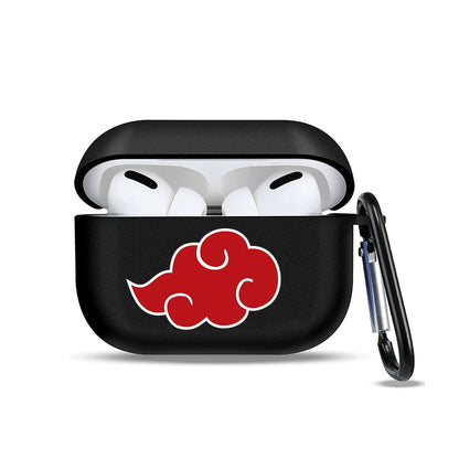 Anime Naruto Soft Earphone Case for Apple Airpods 1 2 3 Pro Cartoons Akatsuki Itachi Bluetooth Headphone Protective Cover Gifts