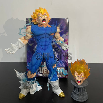 Anime Dragon Ball Z GK Vegeta Figure Self-destruct Majin Vegeta Figurine 27CM PVC Action Figures Collection Model Toys Gifts