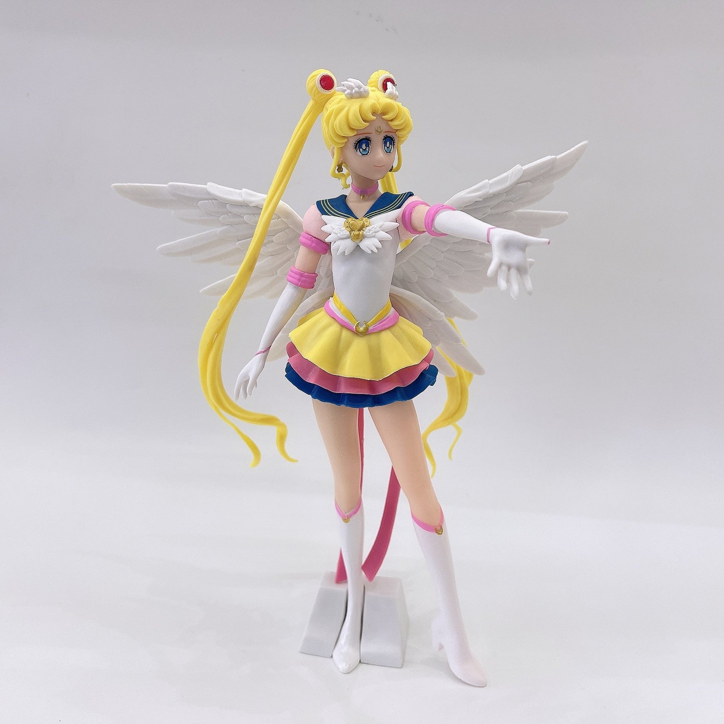 Anime Figure Sailor Moon Crystal Power Transformation Kawaii Girl Action Figurines Pvc Girl Model Doll Statue Toy Decor Kids Toy