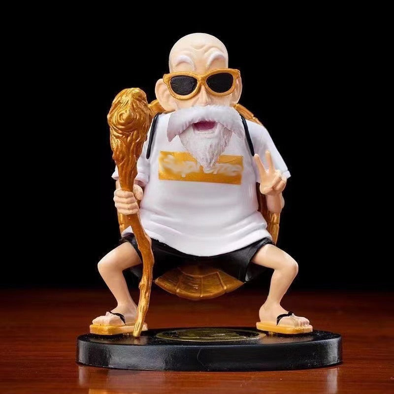 Anime Dragon Ball Z Model Fashion Style Version Master Roshi Kame Sennin PVC Collection Decoration Action Figures Toys Kid Gift