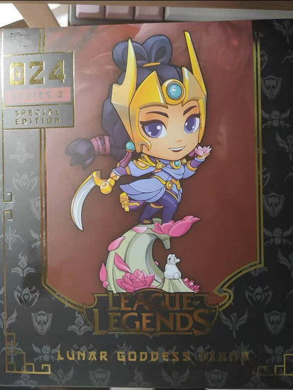 In Stock 100% Orginal All League of Legends Character Figures S12 Professional League Limited IG Teams Full Set ZOE K/DA LULU