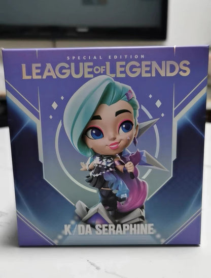 In Stock 100% Orginal All League of Legends Character Figures S12 Professional League Limited IG Teams Full Set ZOE K/DA LULU