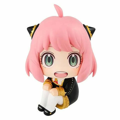 18CM Anya Forger PVC Replaceable Head Mini Spy X Family Figures Loid Forger Yor Forger Figurine Manga Doll Cute Toys