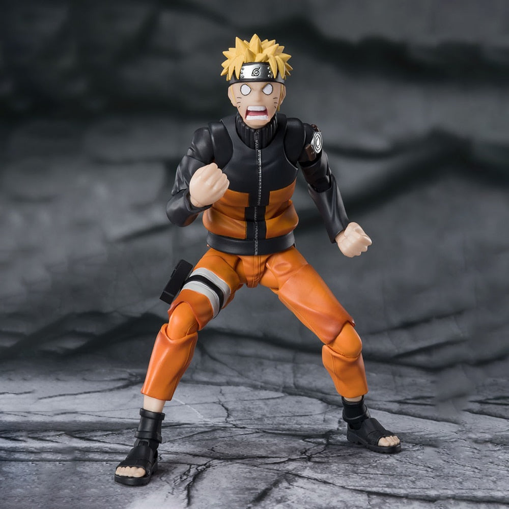 Bandai SHFiguarts 2.0 Naruto: Shippuden Kakashi Hatake Naruto Sasuke Sakura Uchiha Madara SHF Anime Figure Action Model Toy