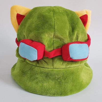 LOL Game Cosplay Swift Scout Teemo Cosplay Hat High Quality   Cosplay Cap Cosplay Accessories Props