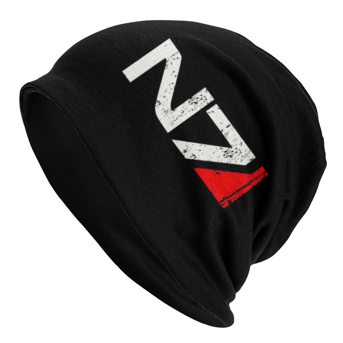 Video Game Mass Effect N7 Skullies Beanies Caps Men Women Unisex Hip Hop Winter Warm Knit Hat Alliance Military Bonnet Hats