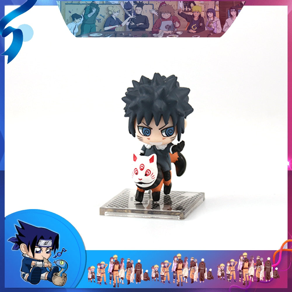 Naruto Shippuden Anime Model Figurine Sasuke Gaara POP Action Figure PVC Statue Collectible Toy  Decoration Doll Hand-made gifts