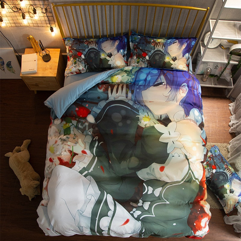 Bedding Sets Re: Zero In A Different World From Zero Rem Single Twin Queen Quilt Bed Cover Duvet Cover Pillow Case 2-3 Pieces Set