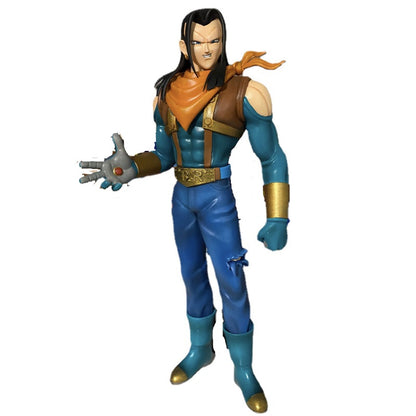 24CM Anime Dragon Ball Z Android 17 18 Figure Android 18 PVC Action Figures Collection Model Toys for Children Christmas Gifts