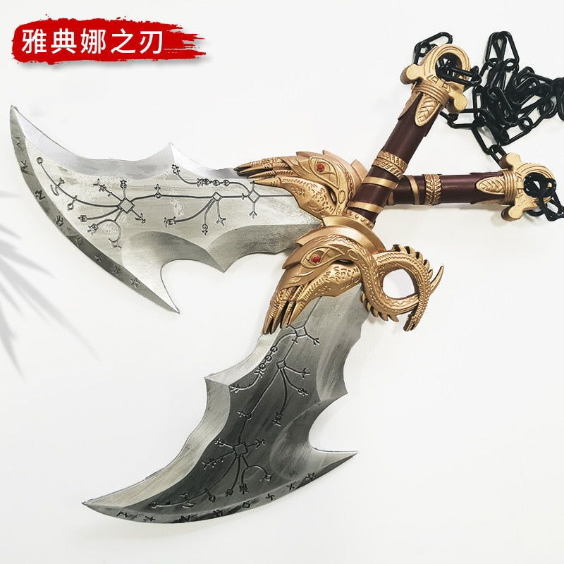 God of War Blades of Athena Kratos Chaos Blade Weapon 45cm PU Material Katana Sword Samurai Toy Weapons Game Toys for Kids Gift