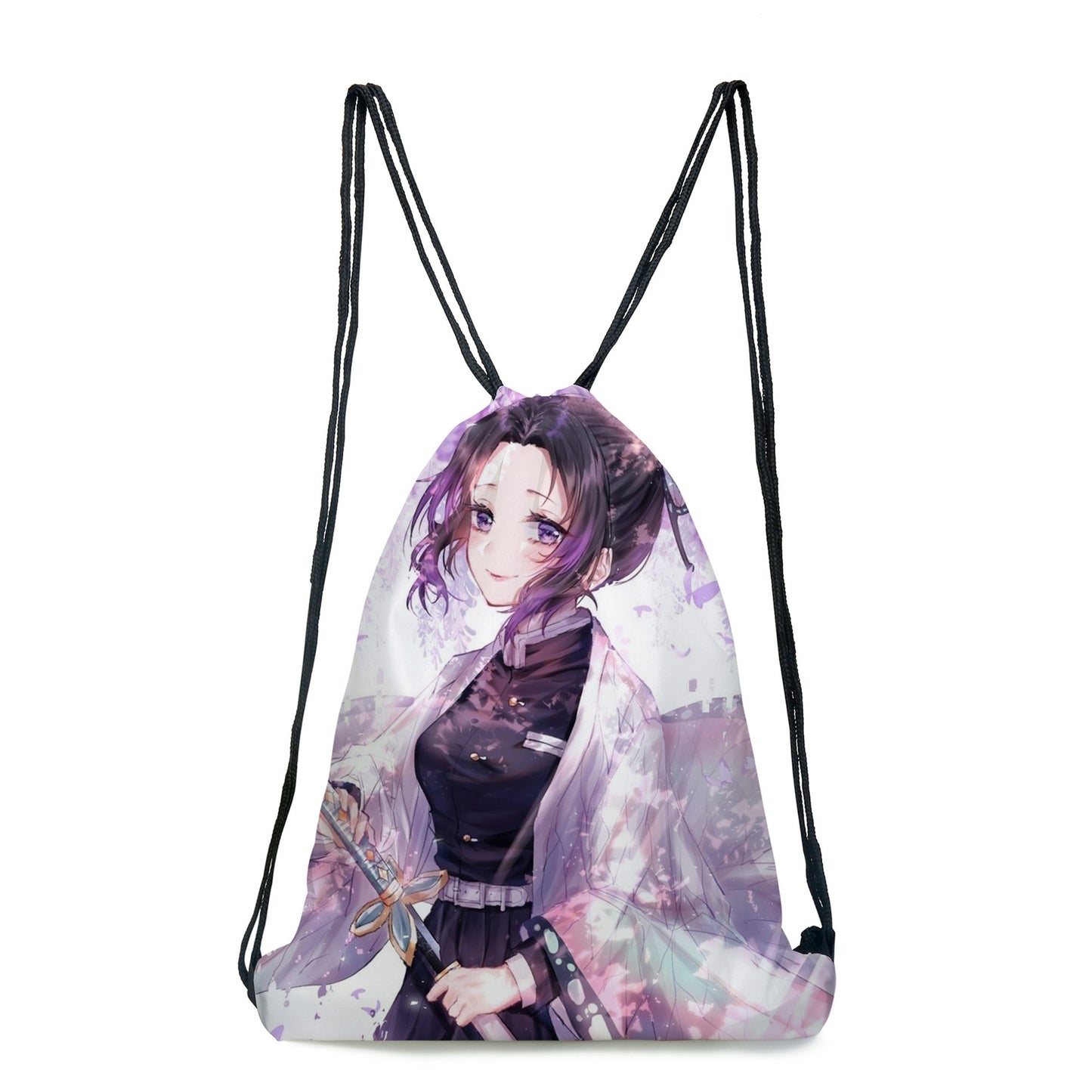 Japan Anime Kimetsu No Yaiba Demon Slayer Kamado Tanjirou Agatsuma Zenitsu Tomioka Giyuu Bunchy pocket Bag