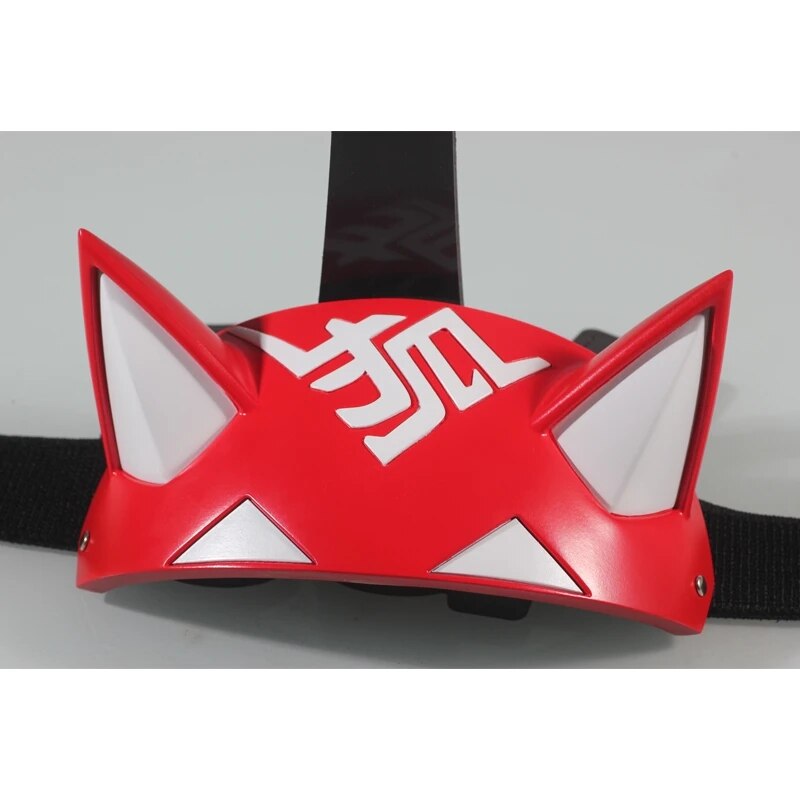 Anime Game Overwatch 2 Cosplay Kiriko Fox Mask Headband Adult Women Men New Funny Red Mask Halloween Christmas Party Gift Prop