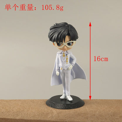 16CM Cartoon Anime Sailor Moon Action Figures Toys For Boys Girls Kids Gifts Model Ornaments