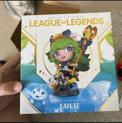 In Stock 100% Orginal All League of Legends Character Figures S12 Professional League Limited IG Teams Full Set ZOE K/DA LULU