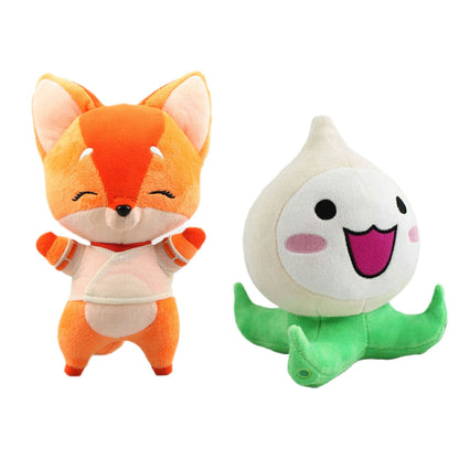 27cm Kawaii Kiriko Fox Plush Toy Overwatch Plush Doll Cartoon Game Figure Soft Stuffed Animal Toys Cute Overwatch Kiriko Fox