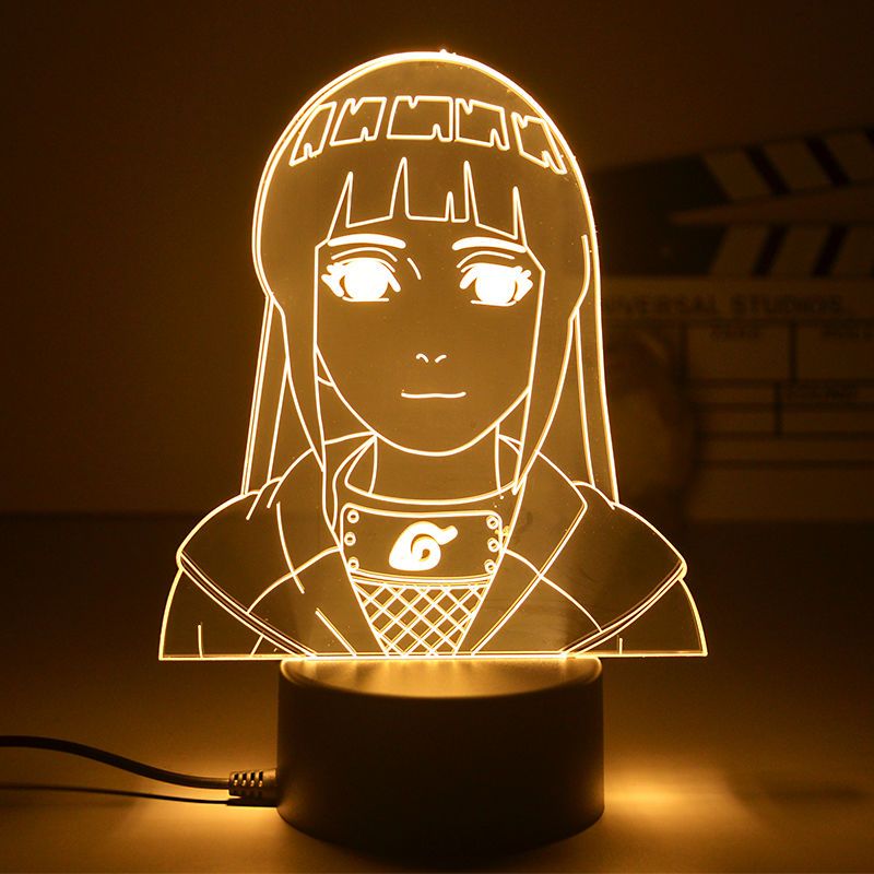 Anime Naruto Uzumaki LED Night Light  Kakashi Table lamp Toys Hatake Akatsuki Figures 3d Lamp Toys Birthday&amp;ChristmasGift