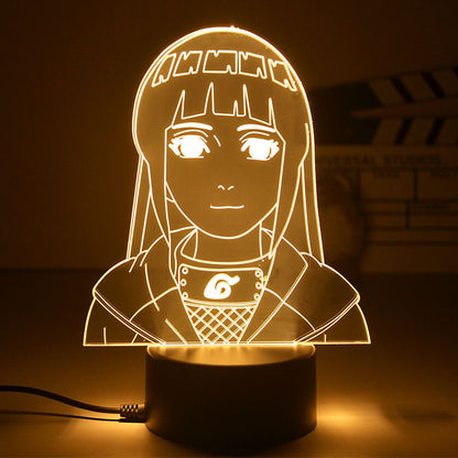 Anime Naruto Uzumaki LED Night Light  Kakashi Table lamp Toys Hatake Akatsuki Figures 3d Lamp Toys Birthday&amp;ChristmasGift