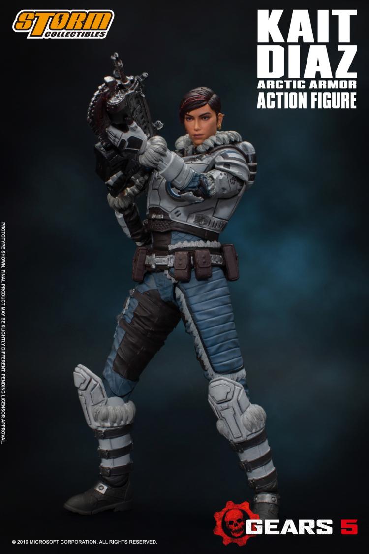 Storm Toys 1/12 Kait Diaz Gears of War 5 Full Set 6&#39;&#39; Action Figures Model In Stock For Fans Collection