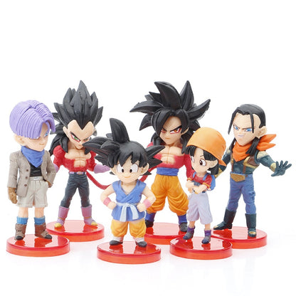 Dragon Ball Super Son Goku Vegeta Broly Buu Action Figure Dragon Ball Figure Set Anime Figurines Ultra Instinct Model Gifts Toys