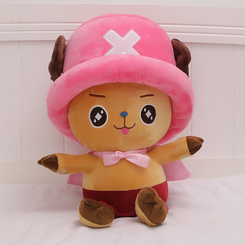 55CM Cartoon One Piece Plush Toys Chopper Plush Doll Stuffed Anime Cute Toy, Chopper Doll Best Gift For Children