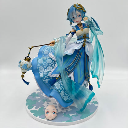 24cm Re: ZERO -Starting Life in Another World Anime Figure Rem Rem-Hanfu-Action Figure Ram Figure Collection Model Doll Toys