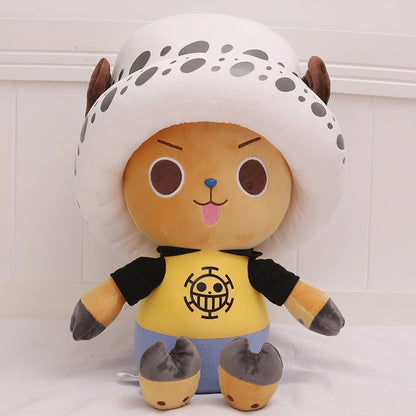 55CM Cartoon One Piece Plush Toys Chopper Plush Doll Stuffed Anime Cute Toy, Chopper Doll Best Gift For Children