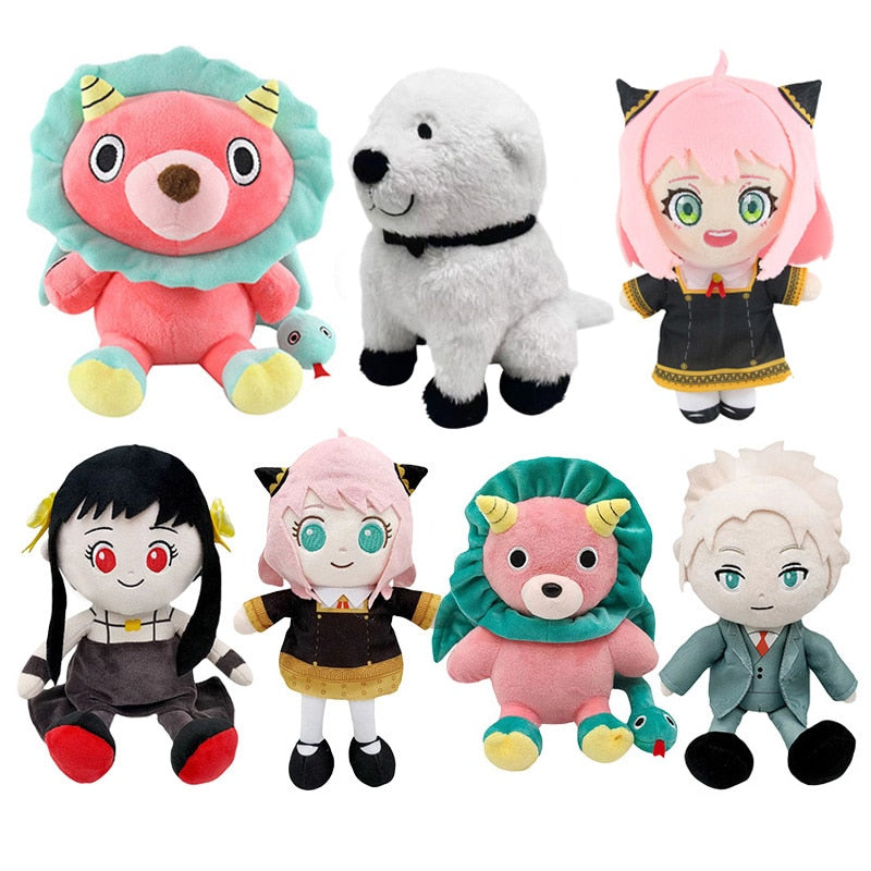 Hot Anime Spy X Family Kawaii Anya Forger Chimera Plush Toys Cute Stuffed Doll Cosplay Prop Toys for Children Birthday Gift